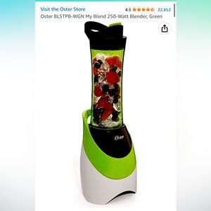 Oster personal blender. Used like new.